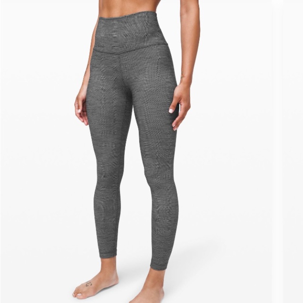 Lululemon Athletica Align Pant 25" - Black and White